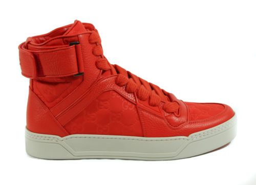 gucci red high tops