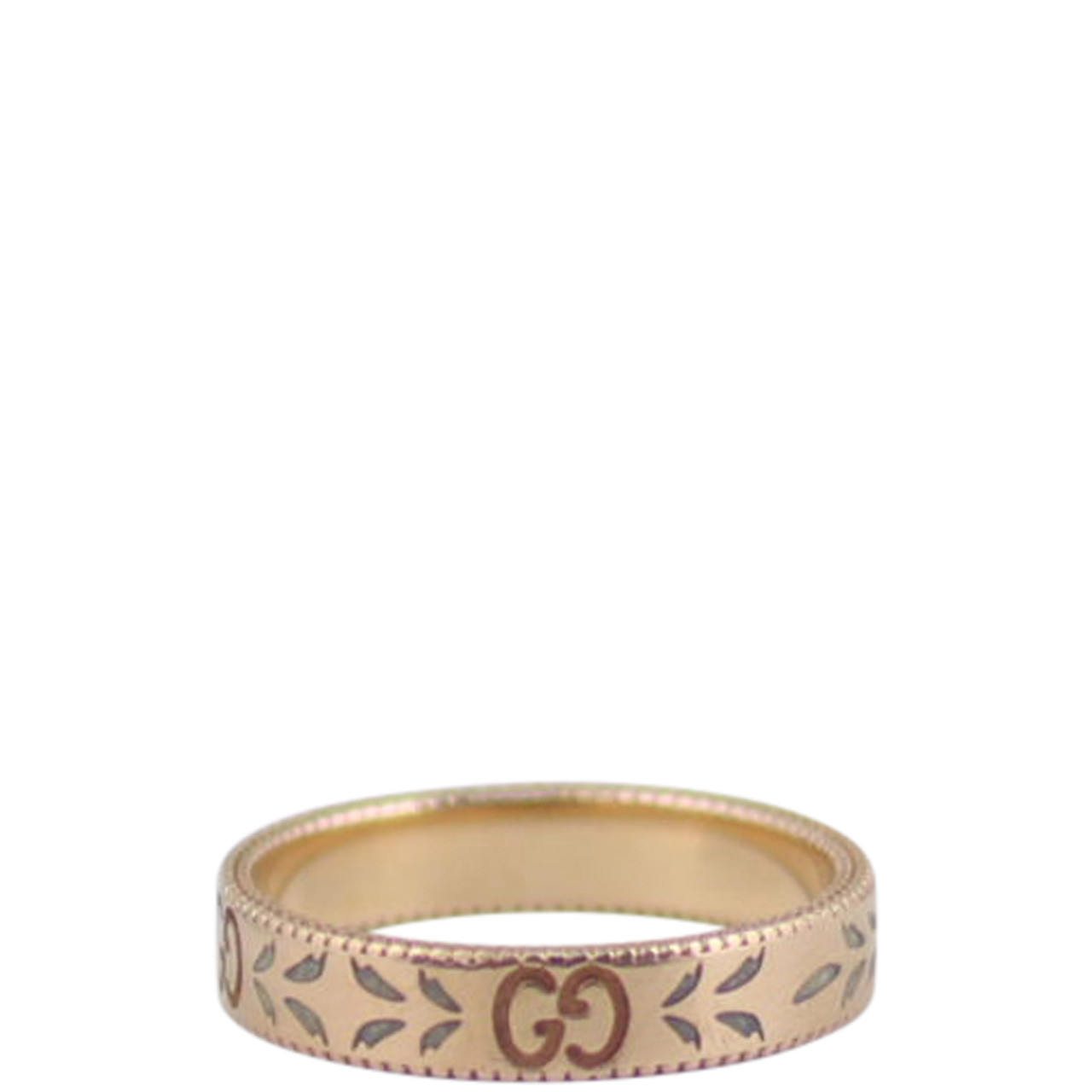 Gucci Icon 18k Rose Gold Ring Leprix