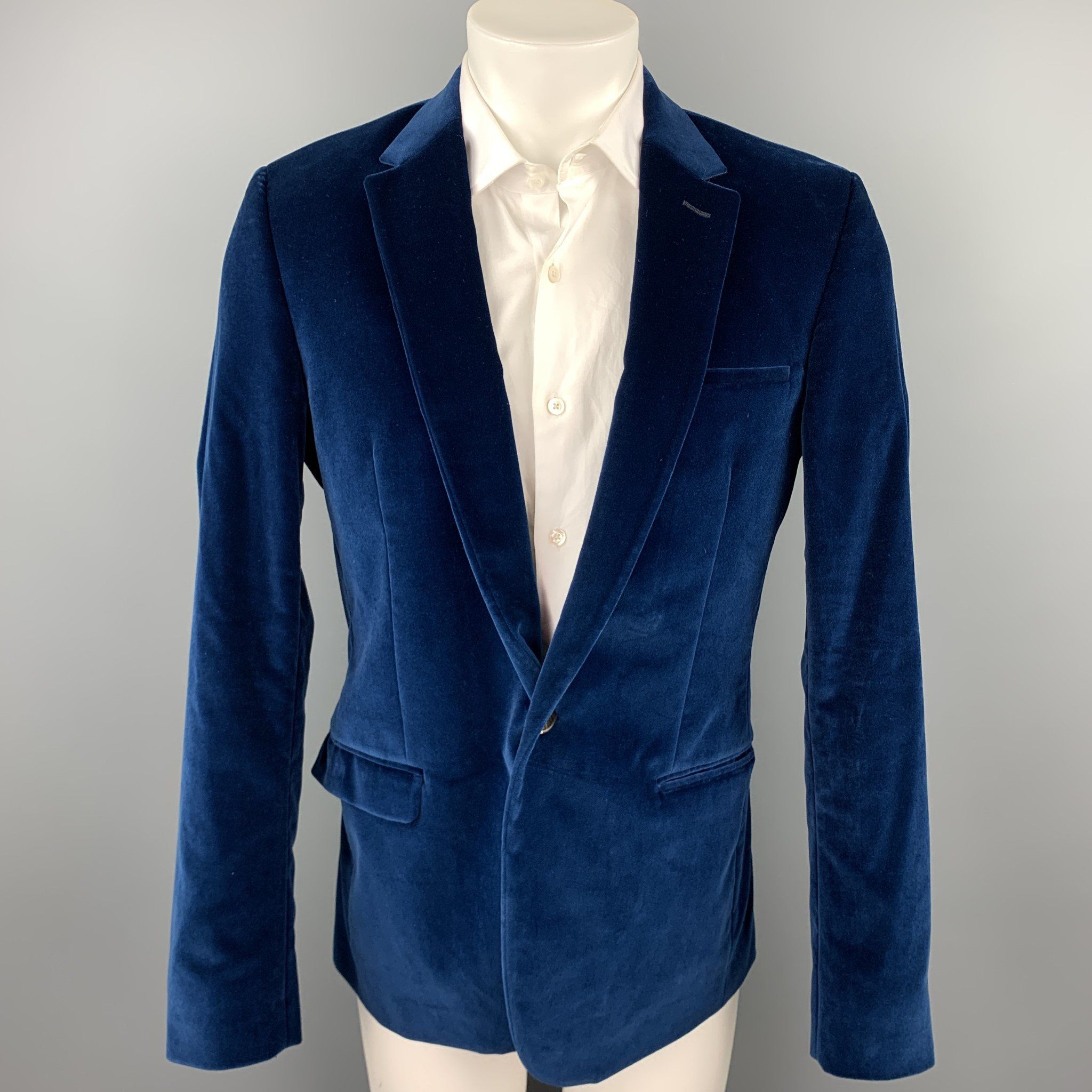 calvin klein royal blue blazer