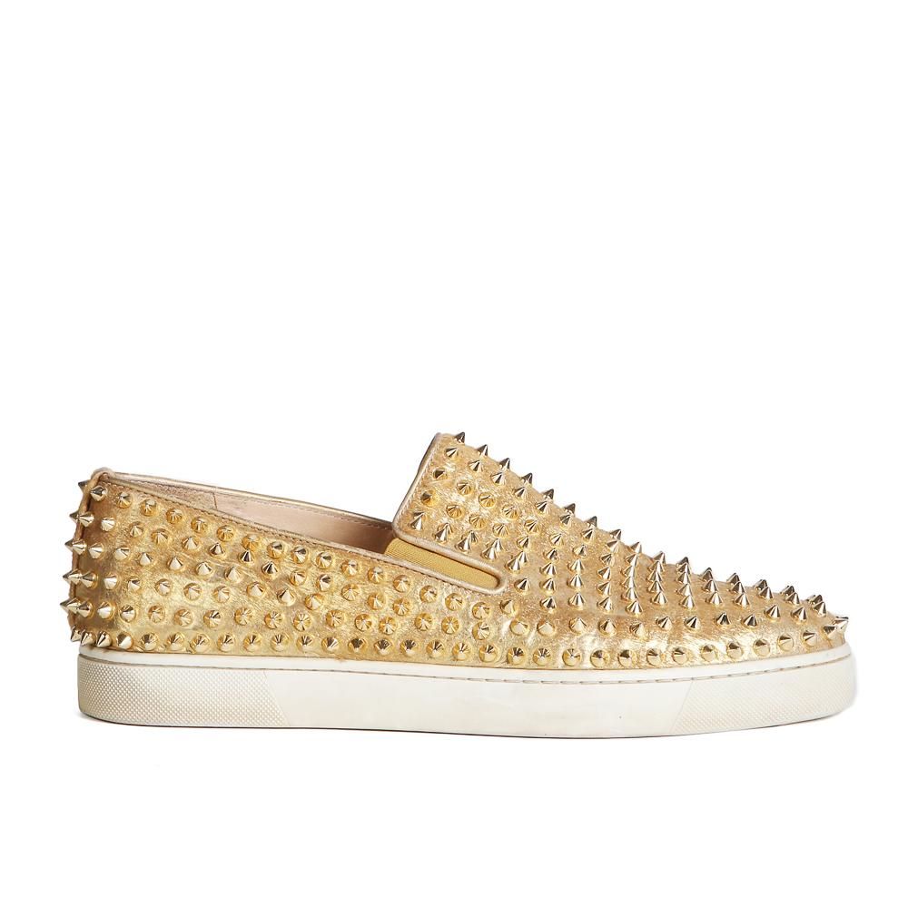 studded slip ons