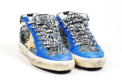golden goose mid star zebra