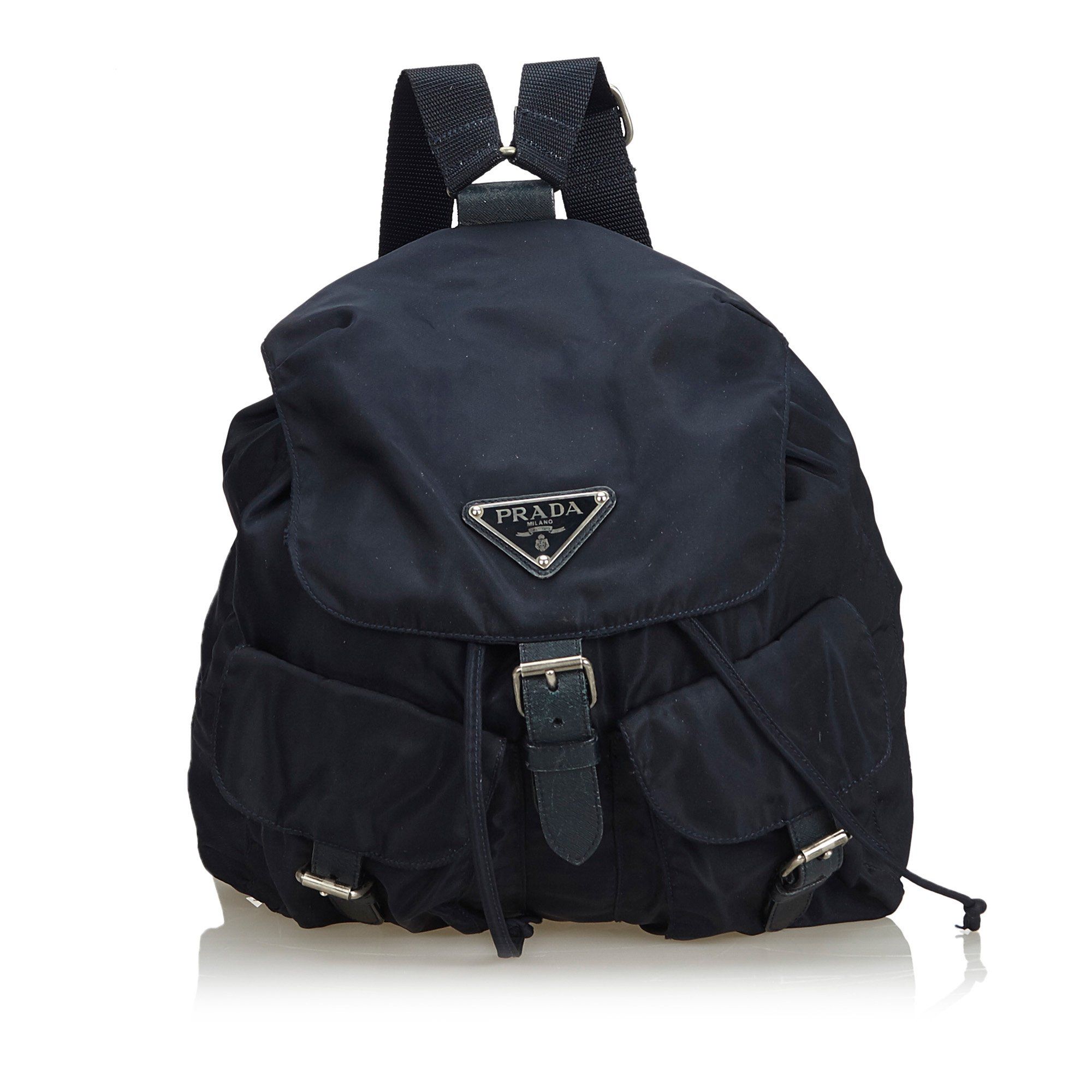 prada nylon backpack vintage