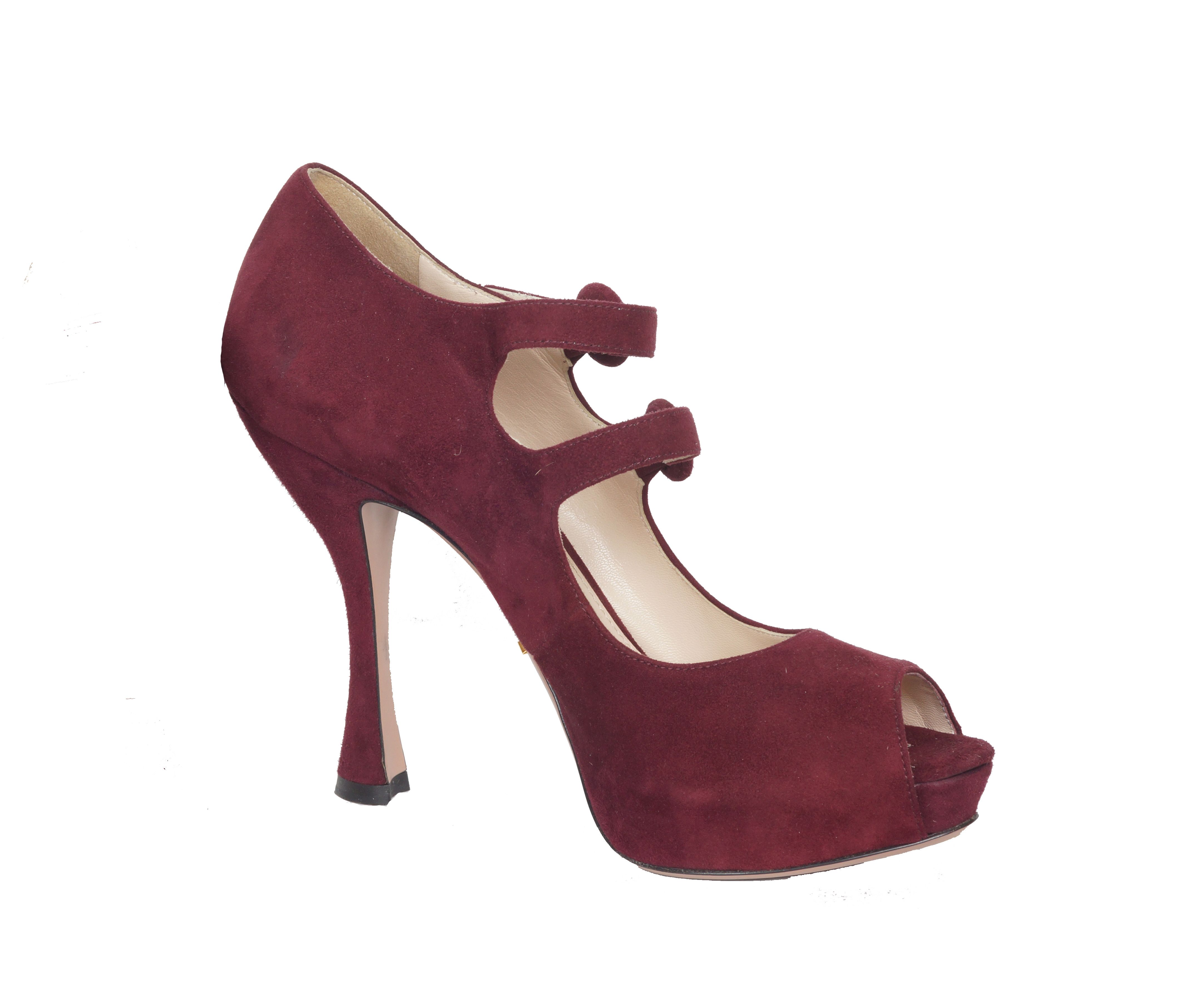 burgundy mary janes