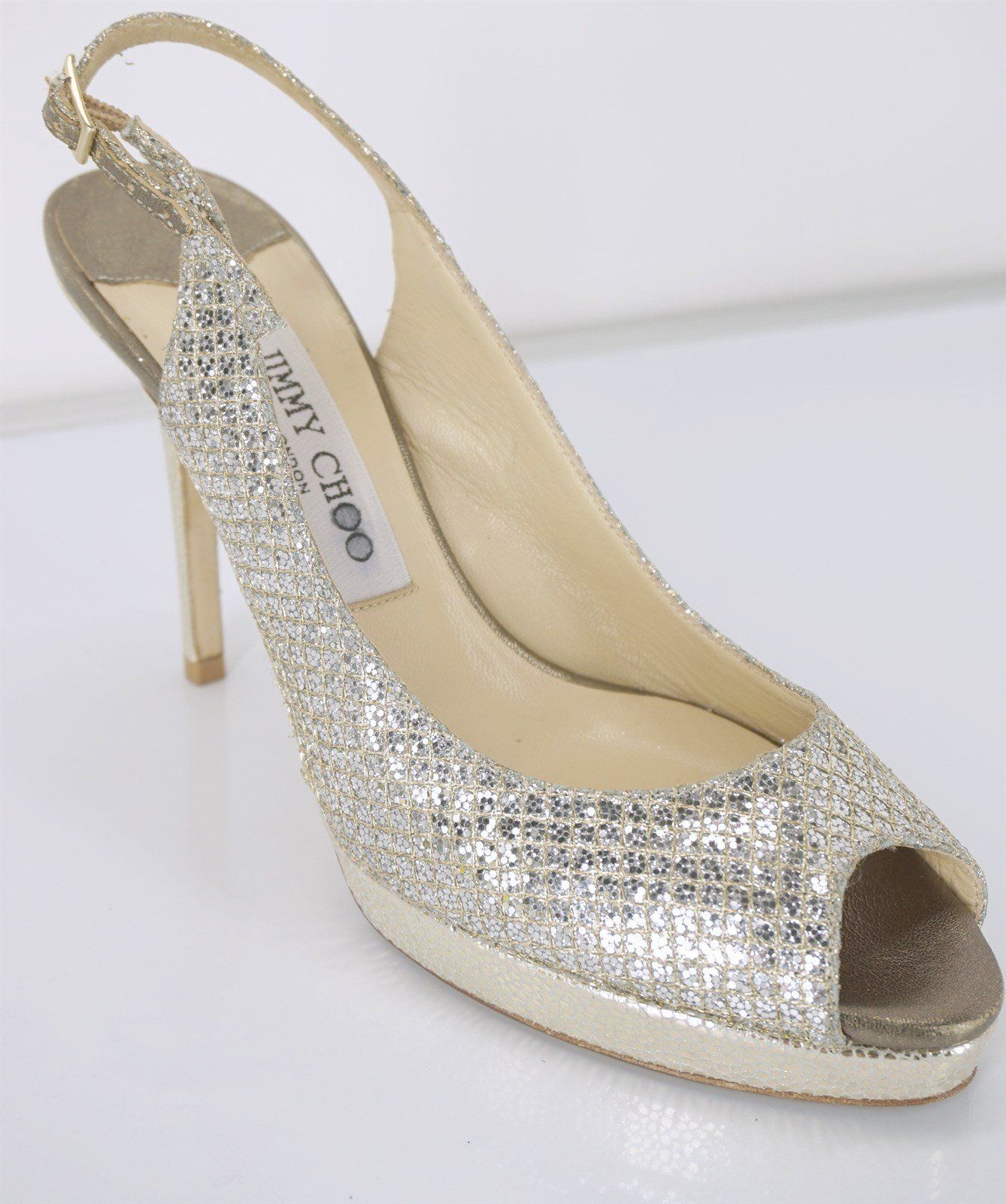 jimmy choo glitter slingback