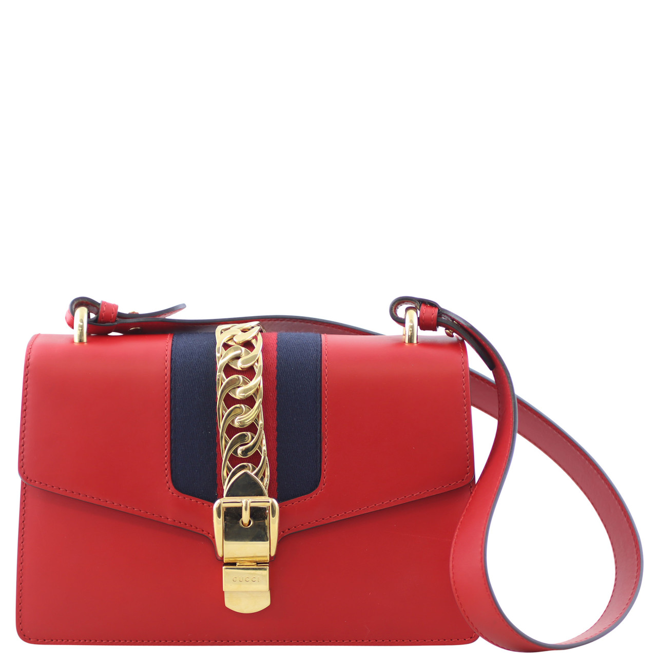 Gucci Sylvie Small Shoulder Bag In White Literacy Basics