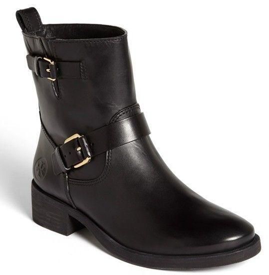 tory burch motorcycle boots