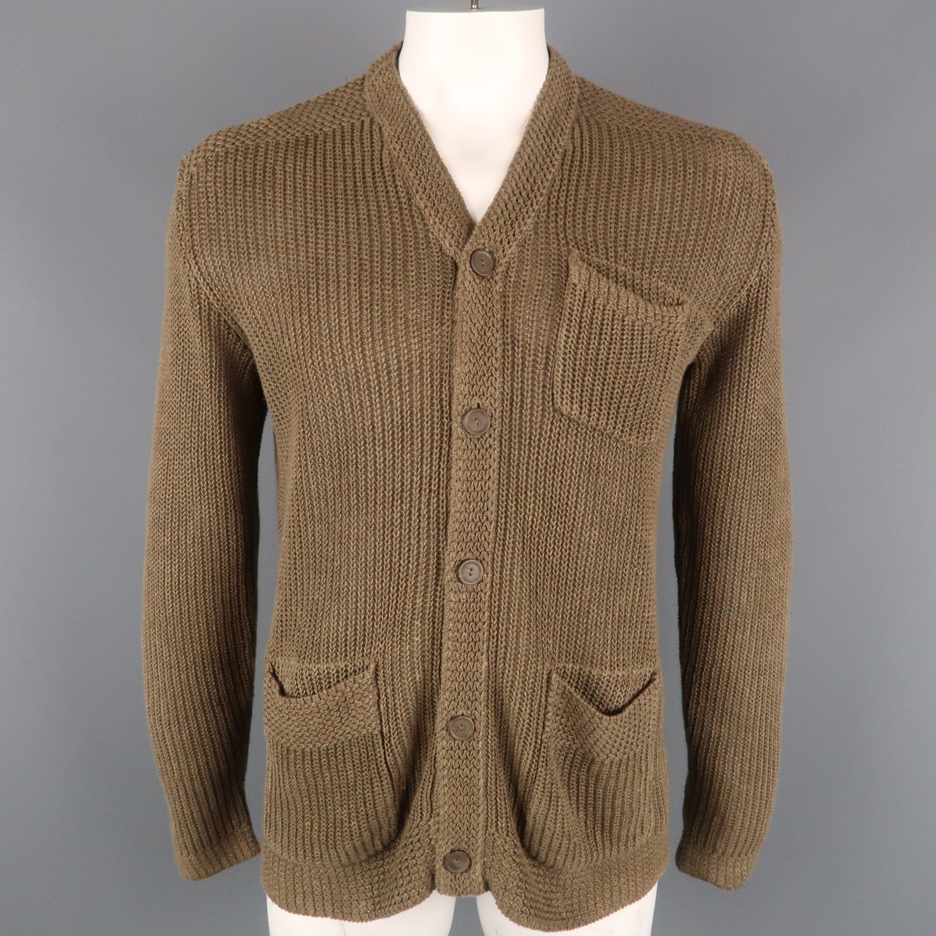 camel hair cardigan
