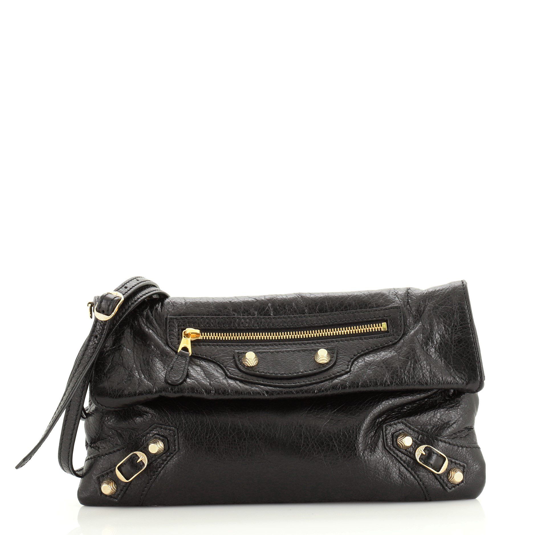 balenciaga clutch with strap