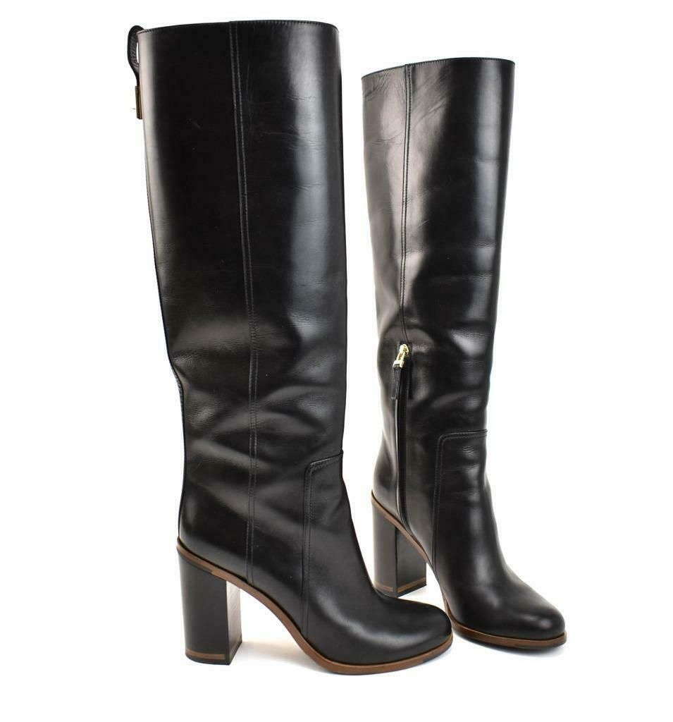 fendi black leather boots