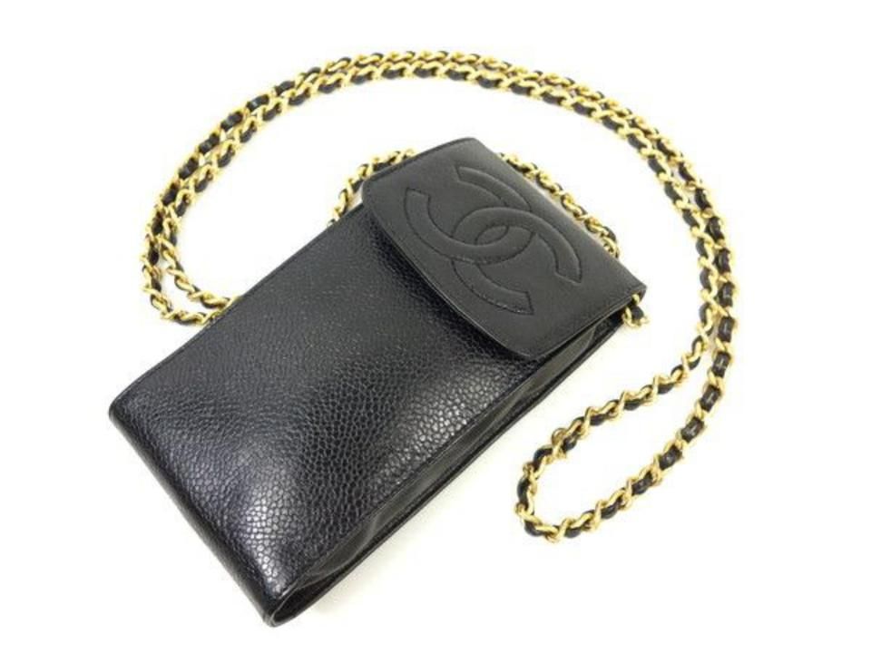 chanel mobile phone bag