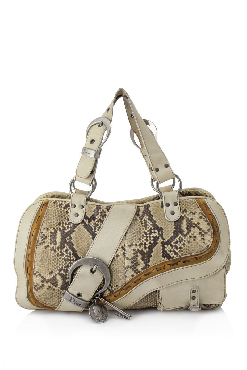 pre owned dior saddle bag