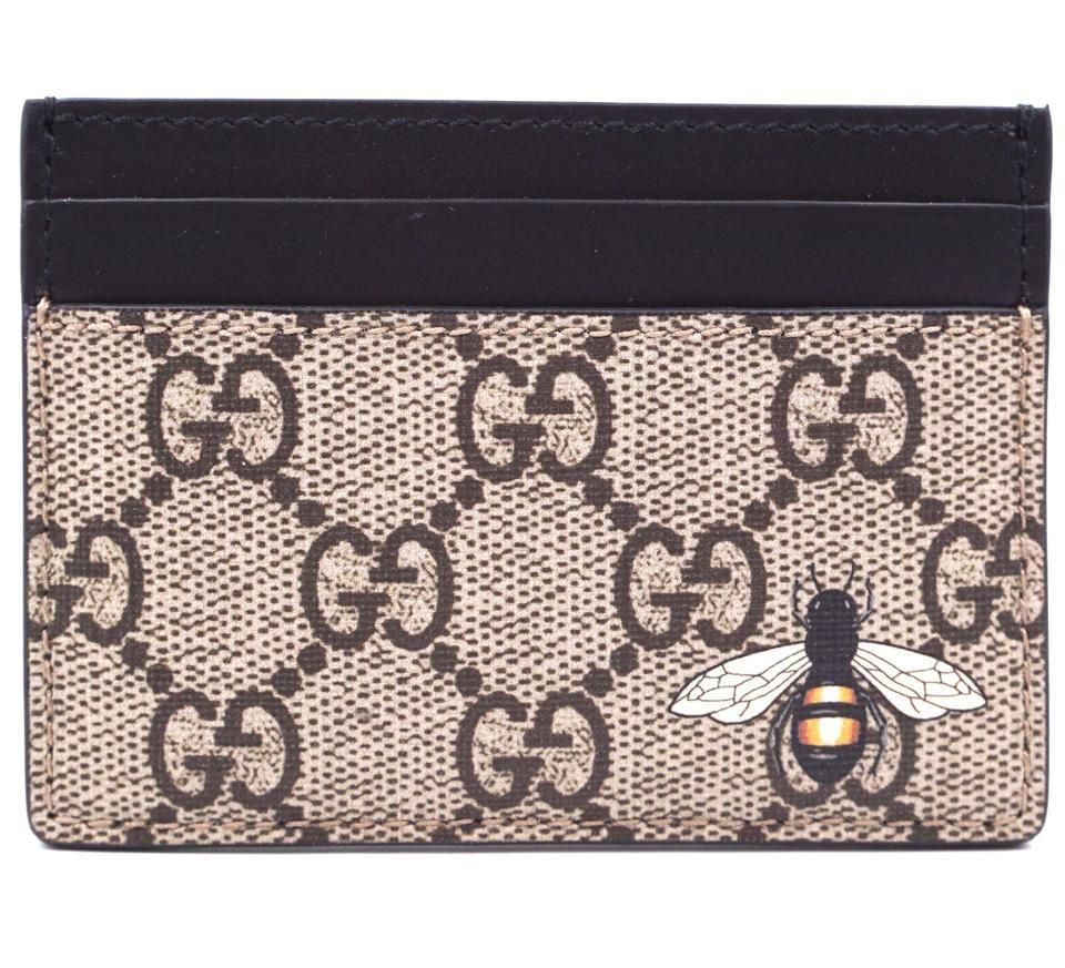 gucci bee card case