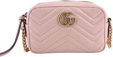 gucci marmont matelasse pink