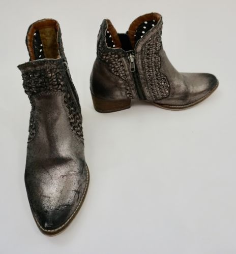 seychelles metallic booties