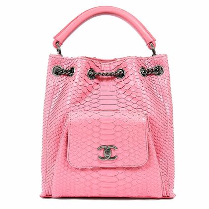 pink chanel backpack