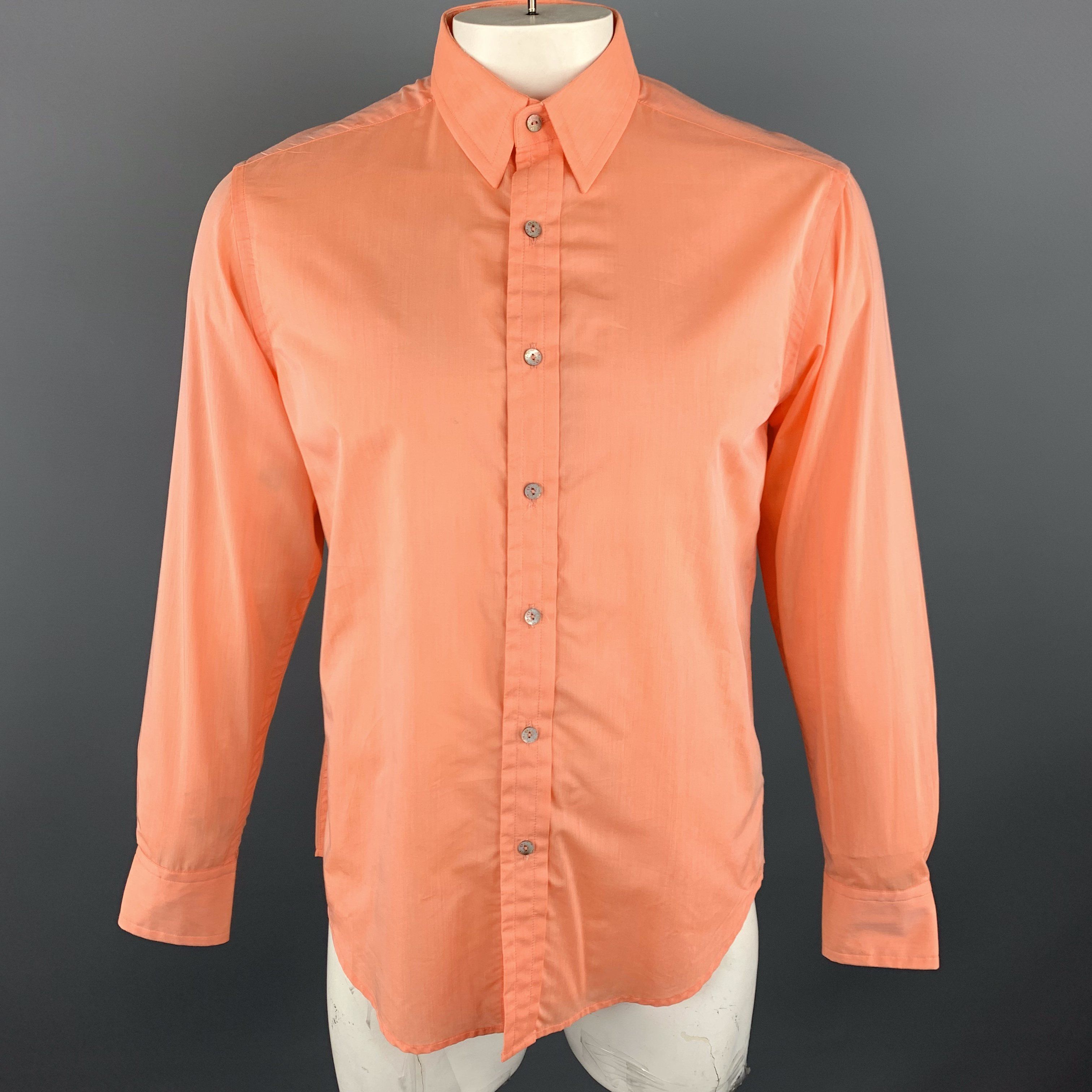 Salmon button up Clearance