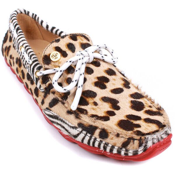 men's leopard loafers