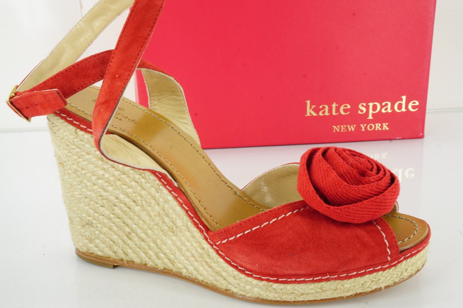 kate spade red sandals