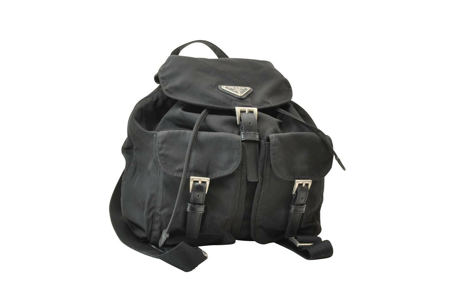 prada nylon backpack vintage