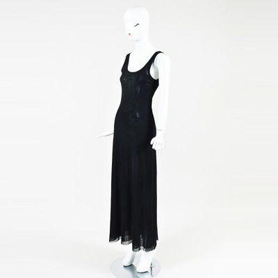 jean paul gaultier black dress