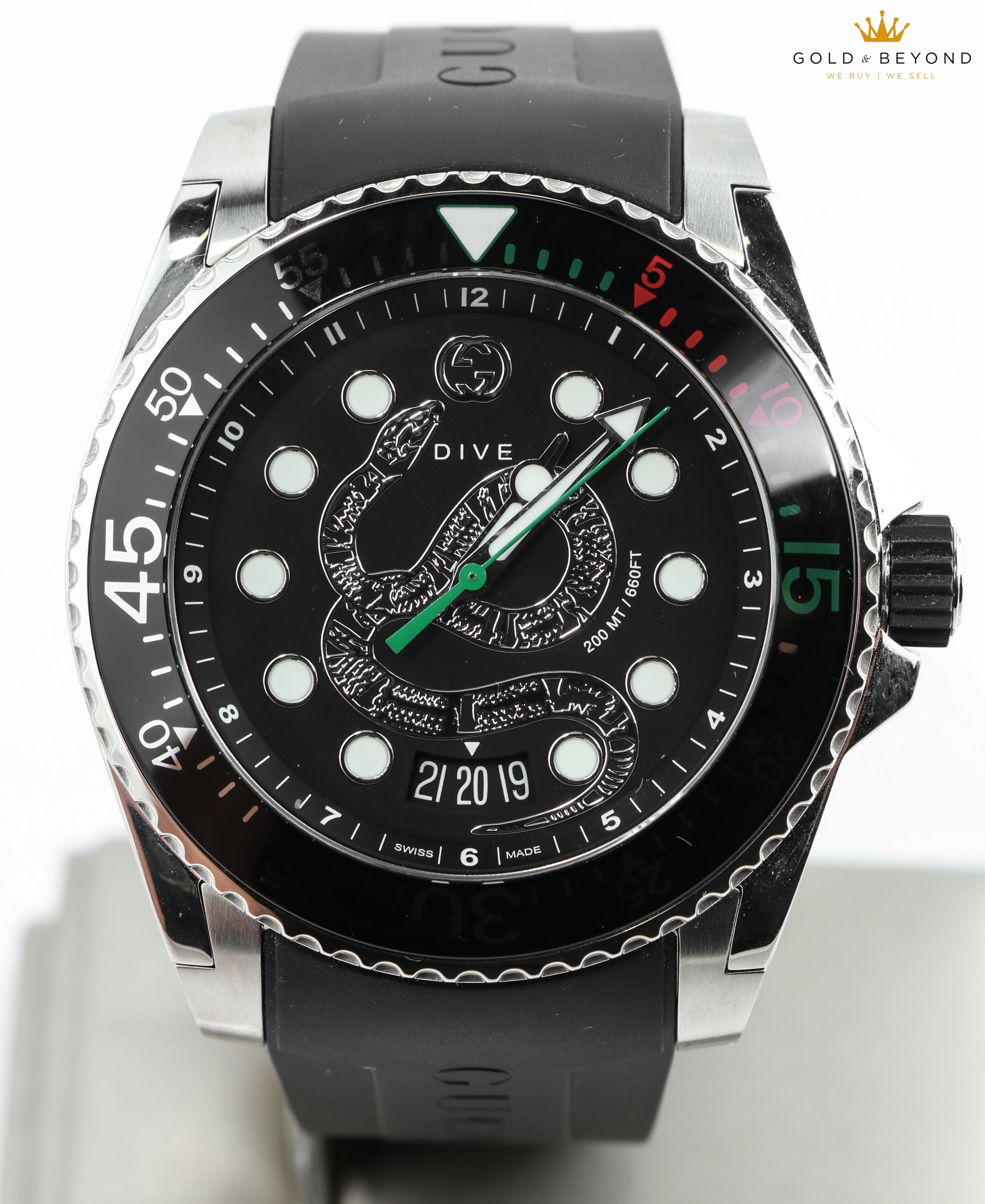 gucci touch screen watch