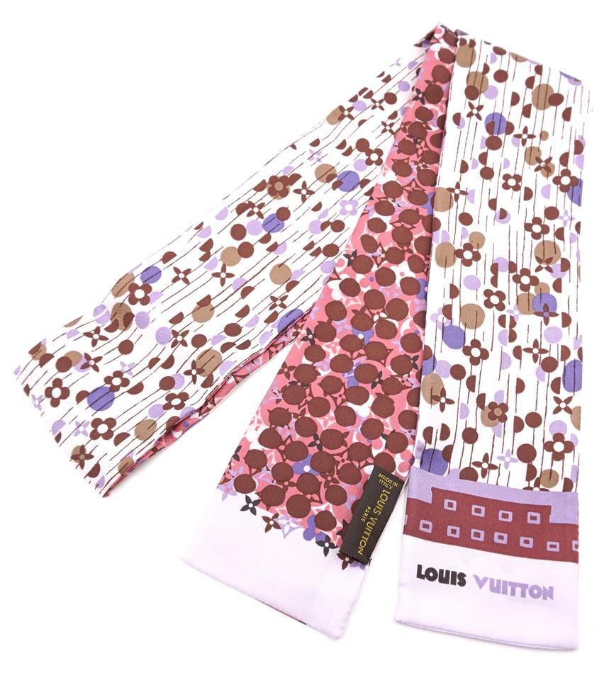 louis vuitton flower scarf