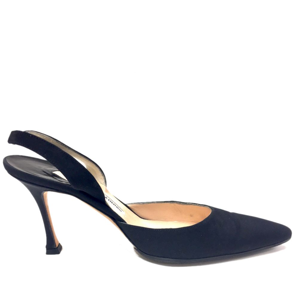 manolo blahnik slingback shoes