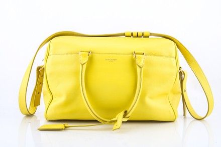 saint laurent yellow bag