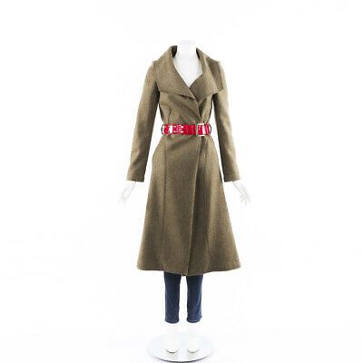 belted swing coat