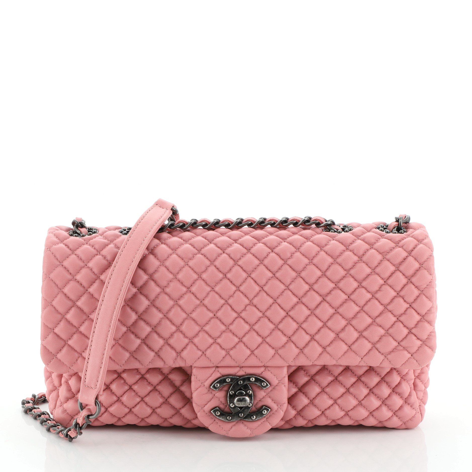 quilted flap bag