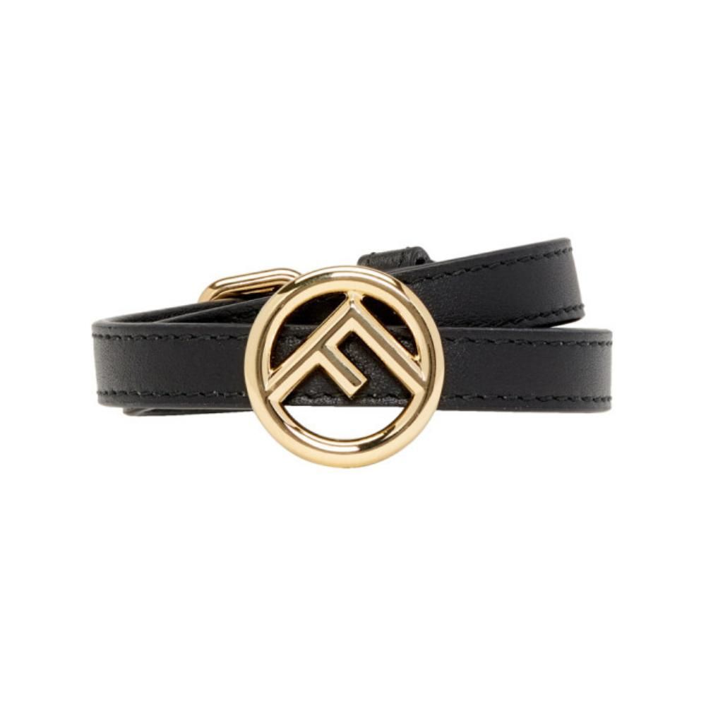 fendi leather bracelet