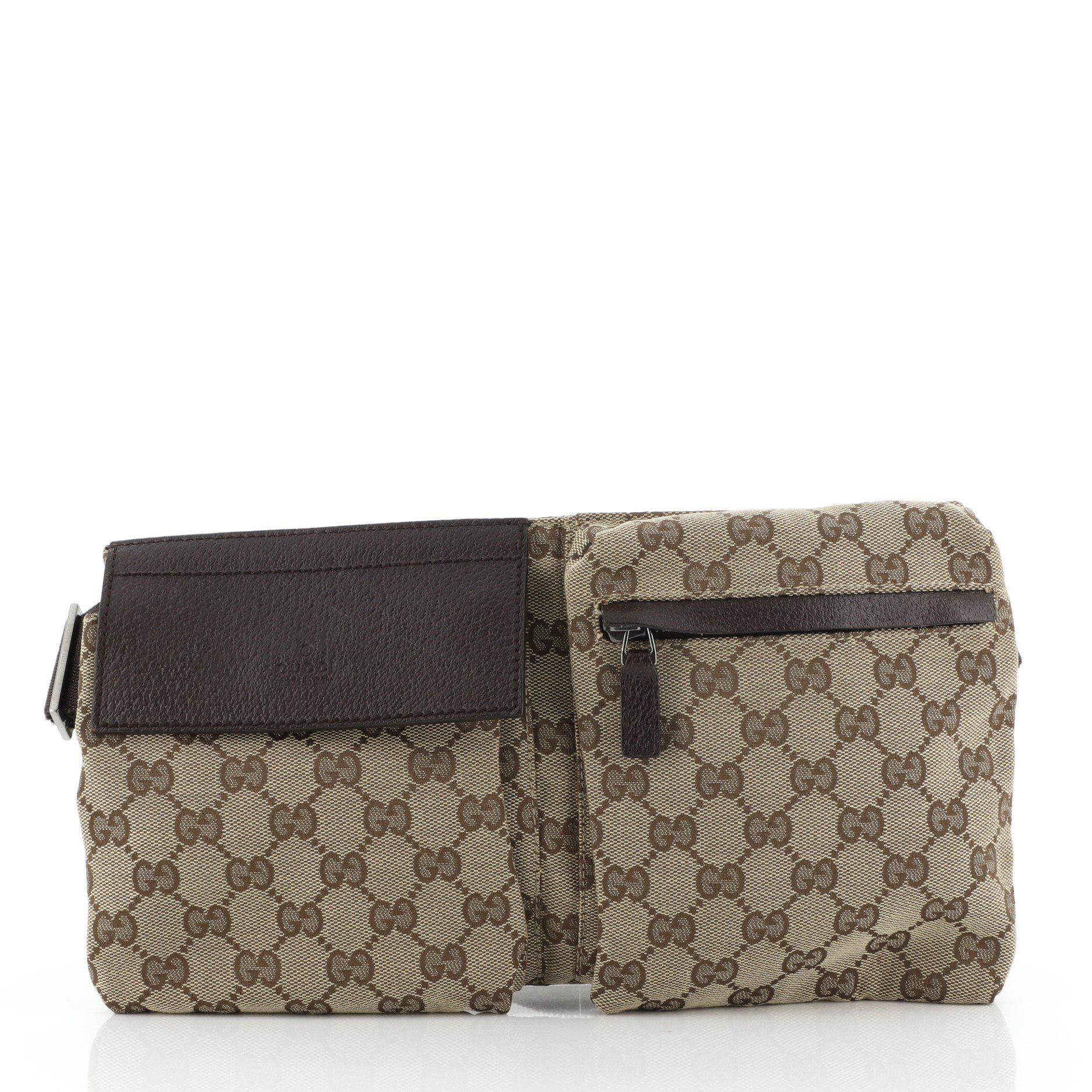 gg canvas belt bag