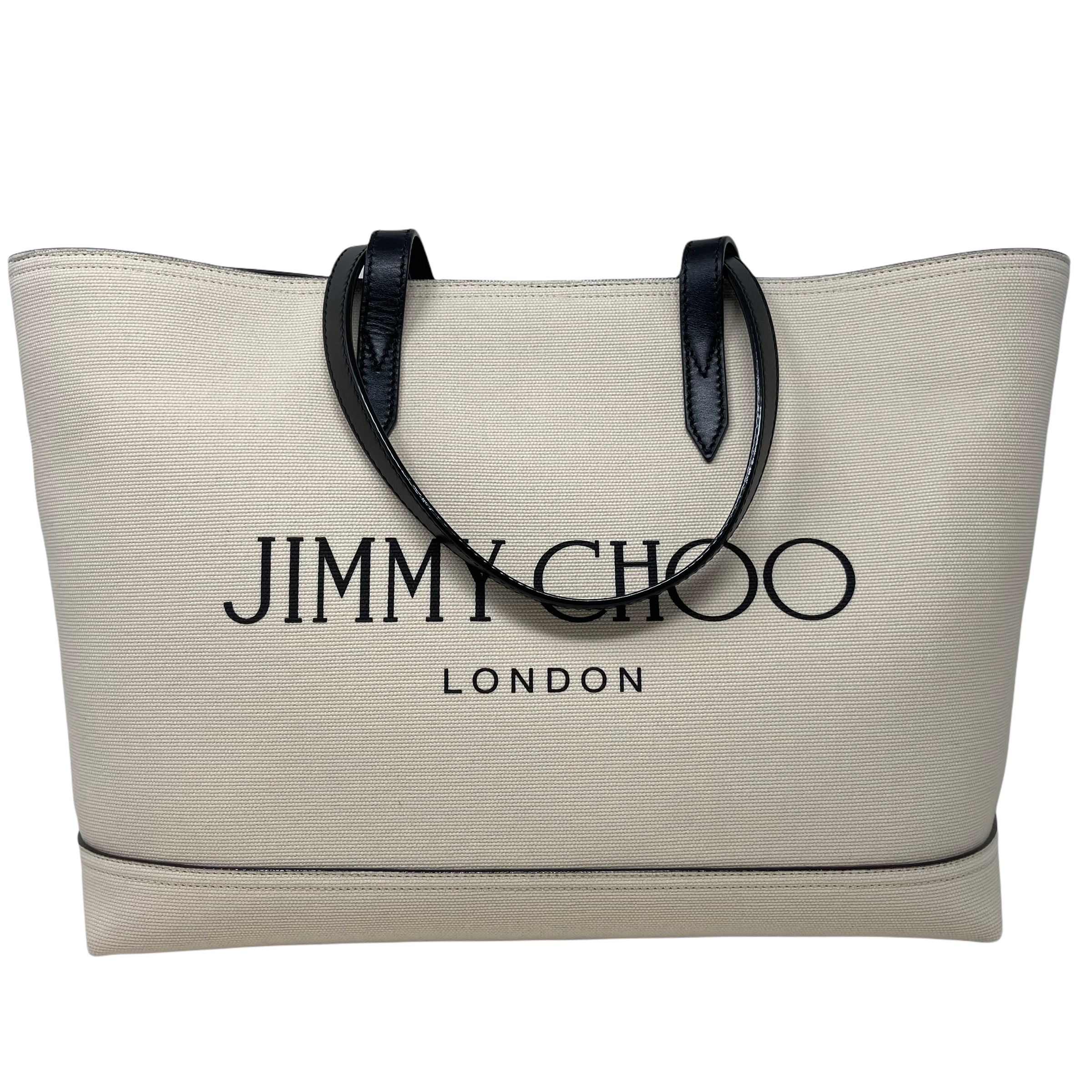jimmy choo canvas bag