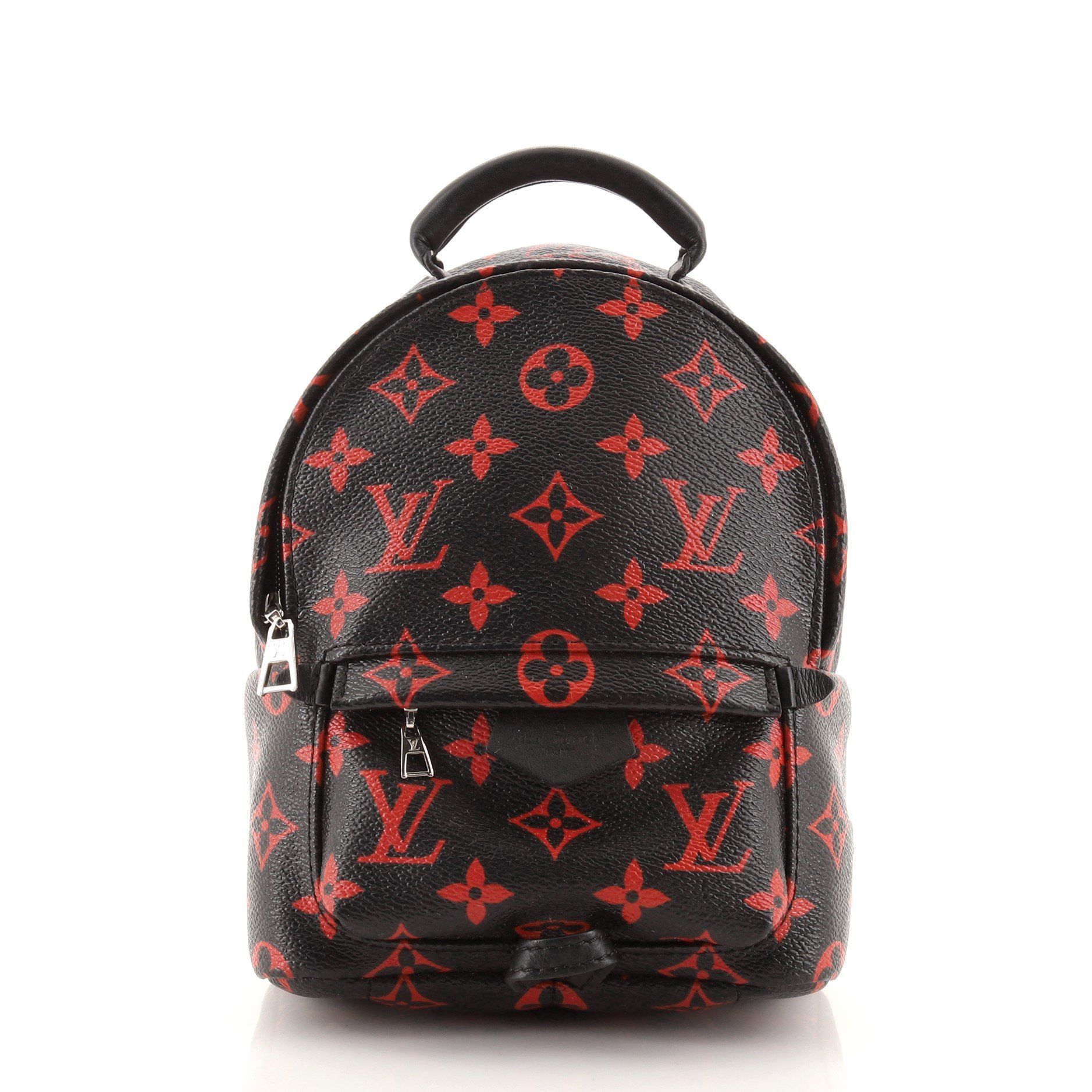 black red louis vuitton backpack