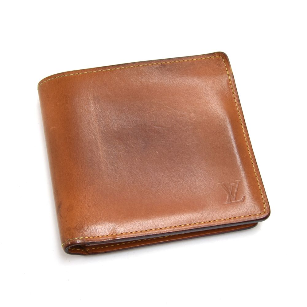 Loune Week Women Cow Leather Retro Passport Wallet Purse Vintage Coin Bag Red
