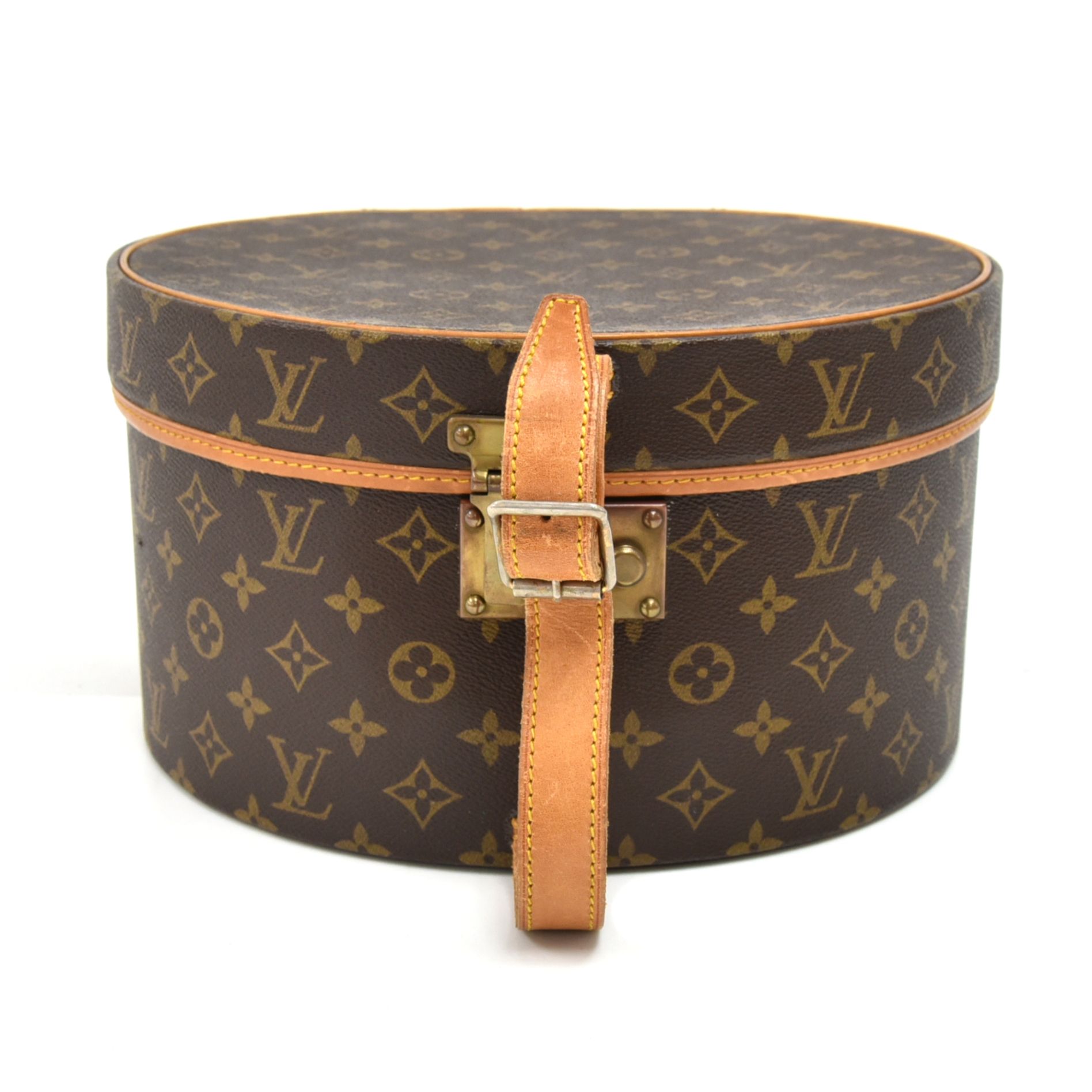 Monogram Canvas Hat Box 