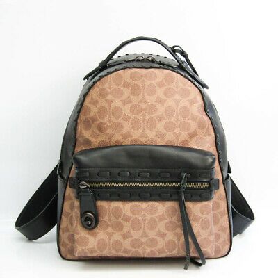coach leather women's backpacks
