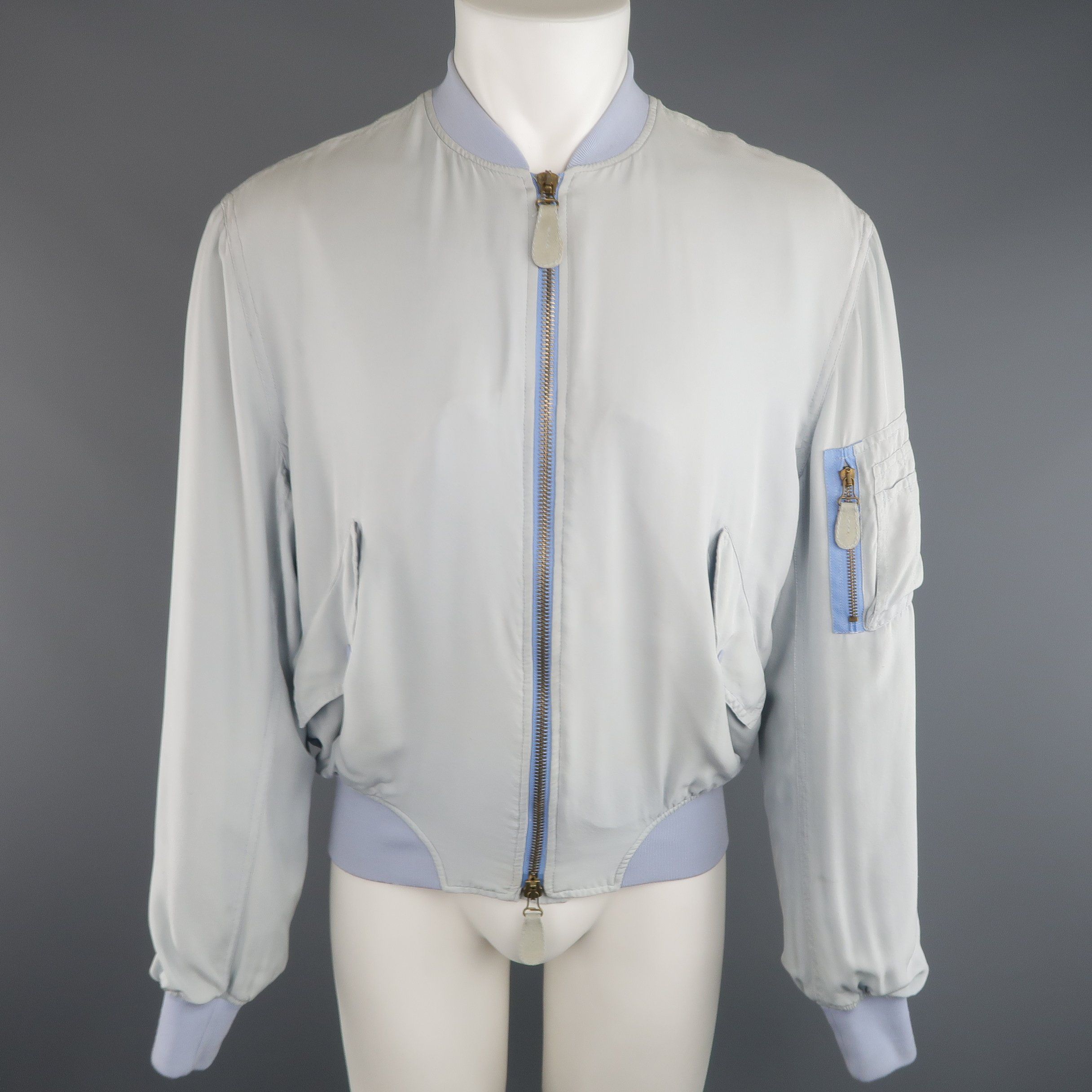 jean paul gaultier bomber jacket