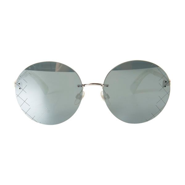 chanel reflective sunglasses