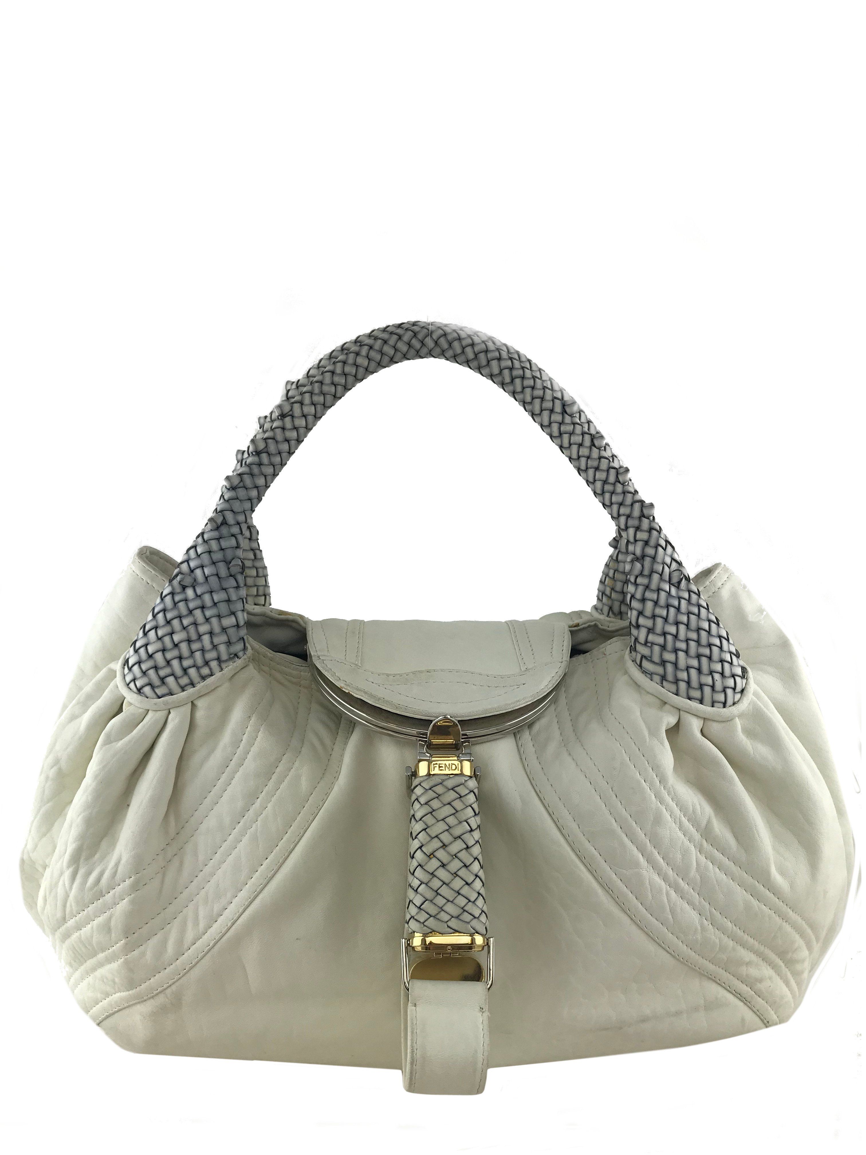 fendi nappa leather spy bag