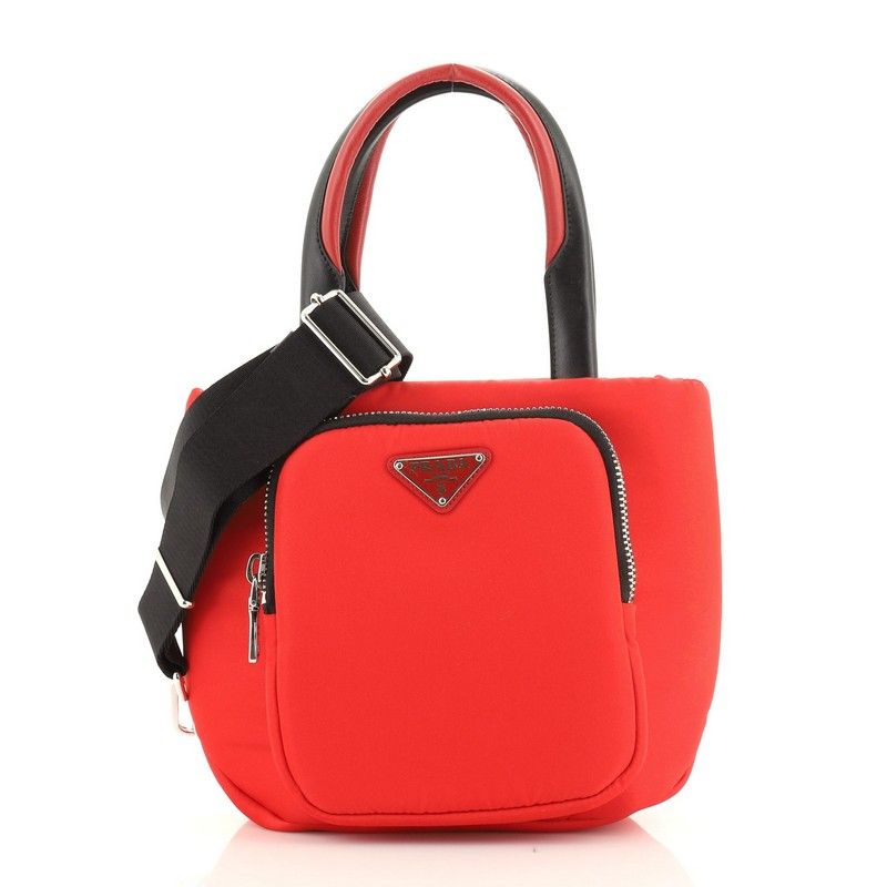 prada nylon cargo bag