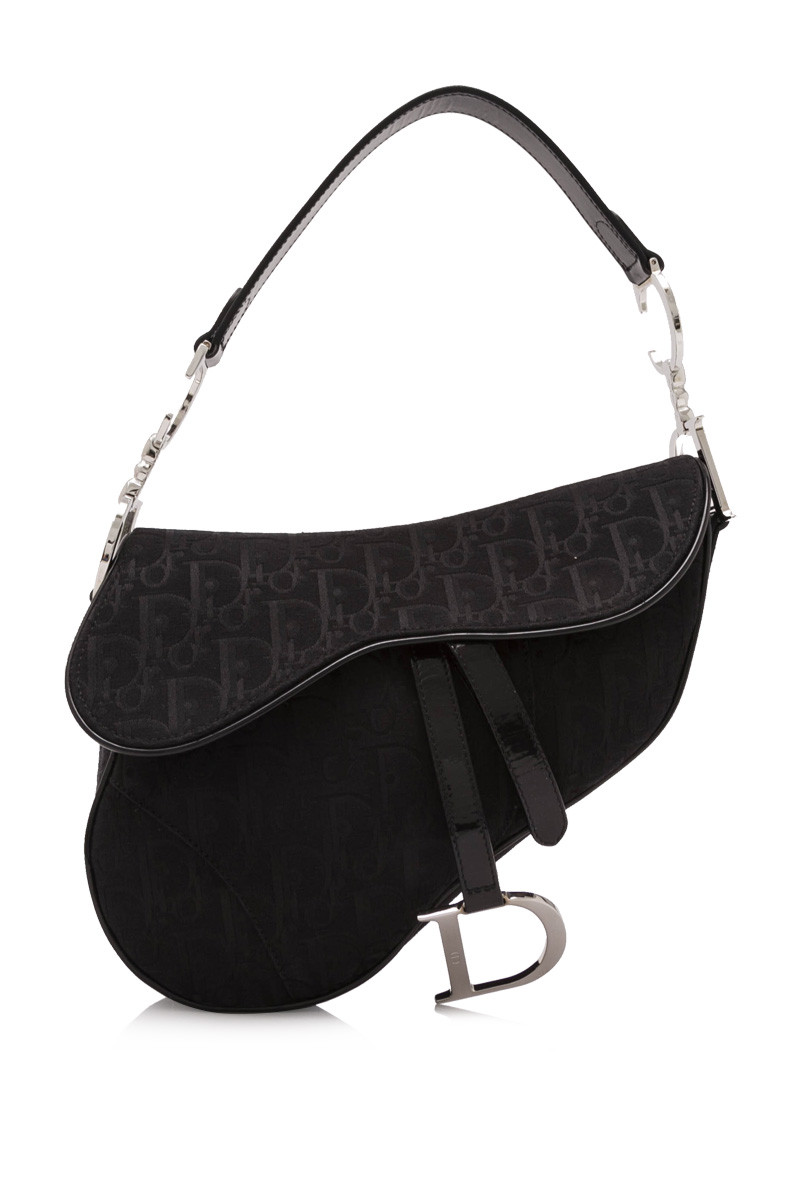 Pre Owned Christian Dior Monogram Saddle Bag Leprix