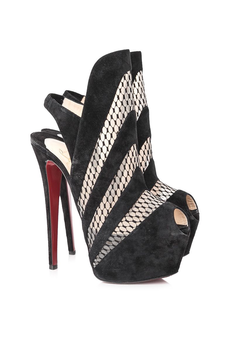 used christian louboutin boots