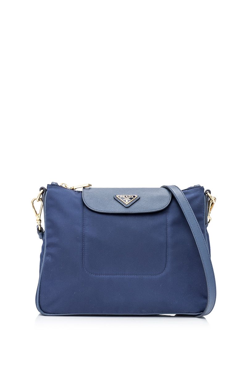 prada bandoliera tessuto saffiano