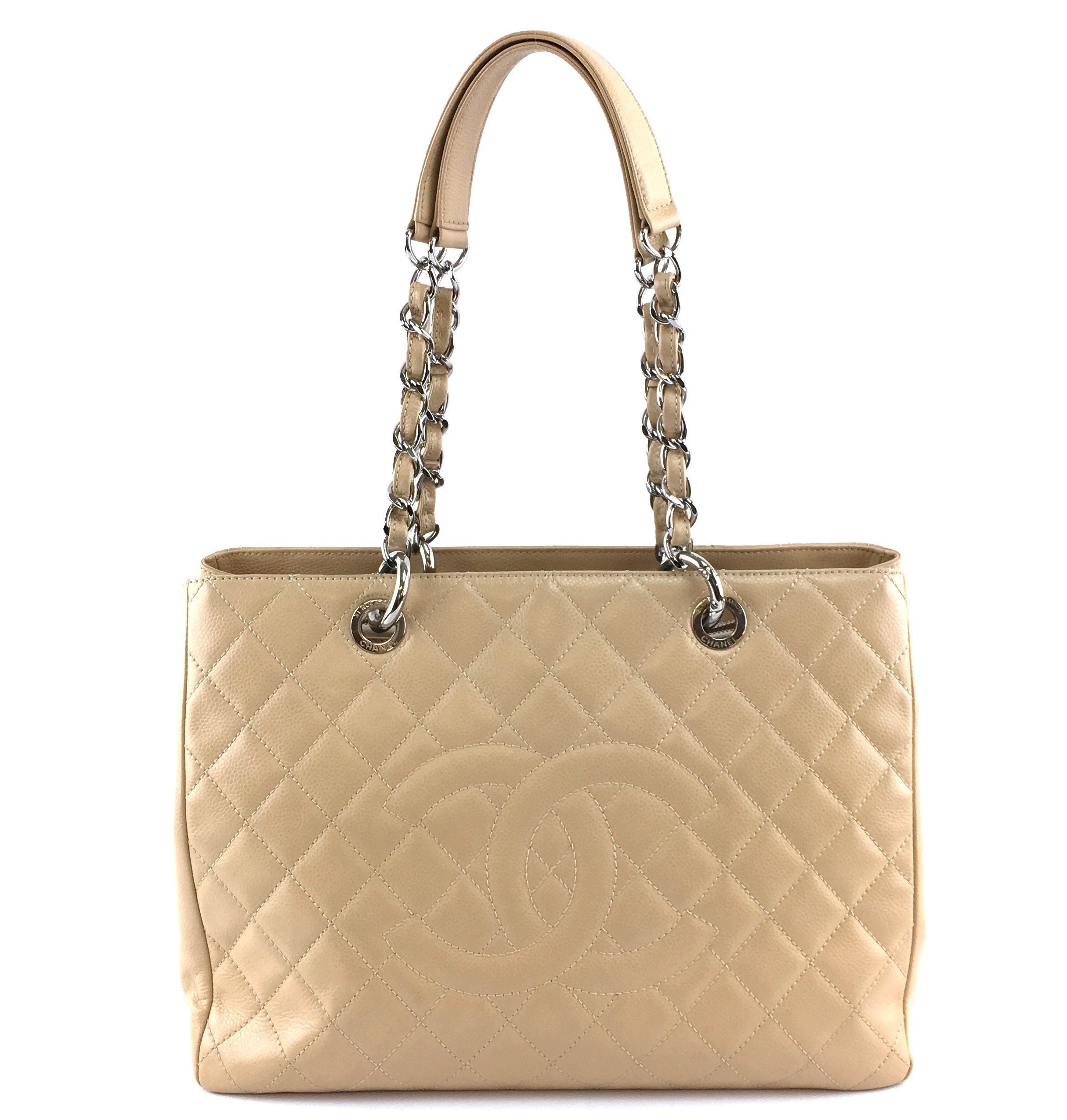 chanel gst beige