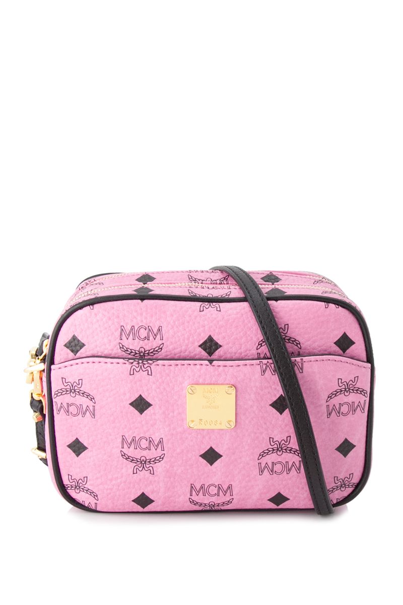 mcm pink sling bag