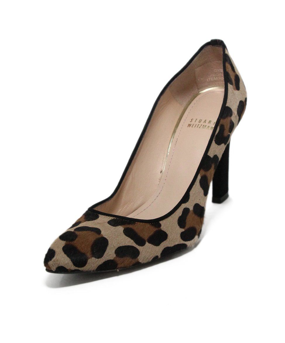 stuart weitzman animal print shoes