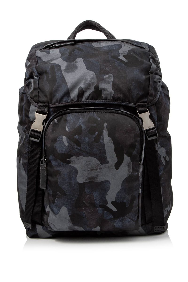 prada camouflage backpack