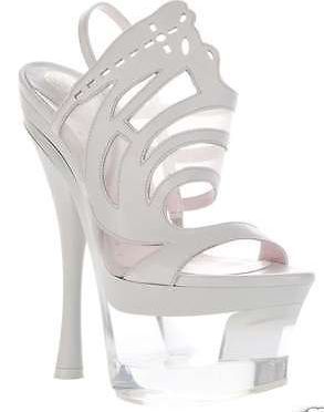 versace clear shoes