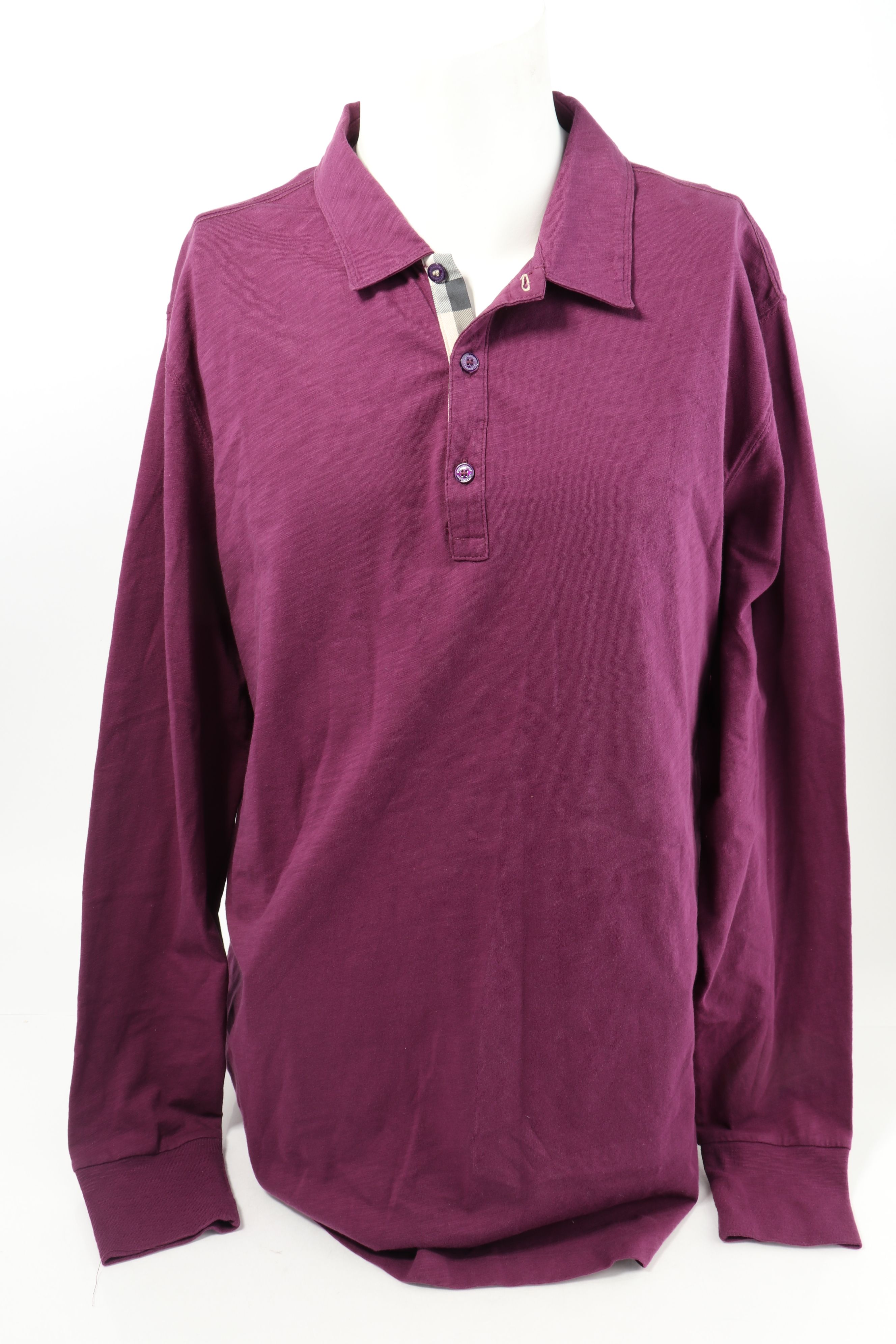 burberry brit long sleeve polo
